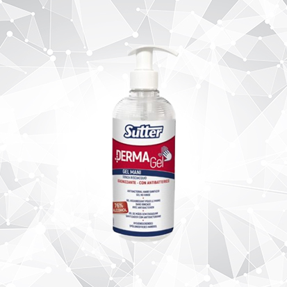 Gel igienizzante antibatterico mani DERMAGEL 500 ML